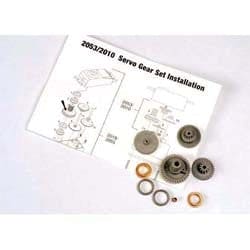 TRA2053 Servo gears (for 2055, 2056 servos)