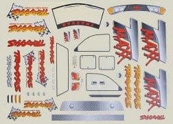 TRA4913 Decal sheet, T-Maxx (use with 4911X body)