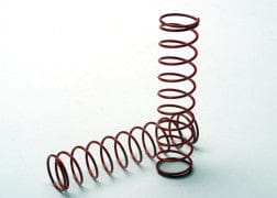 TRA4957 Springs, red (for Ultra Shocks only) (2.5 rate) (f/r) (2)