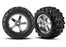 TRA4973R Tires & wheels, assembled, glued