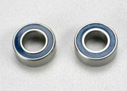 TRA5115 Ball bearings, blue rubber sealed (5x10x4mm) (2)