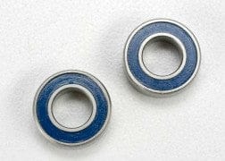 TRA5117 Ball bearings, blue rubber sealed (6x12x4mm) (2)
