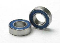 TRA5118 Ball bearings, blue rubber sealed (8x16x5mm) (2)