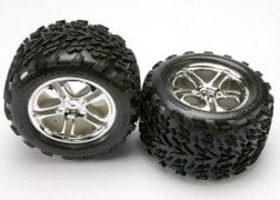 TRA5174 Tires & wheels, assembled, glued