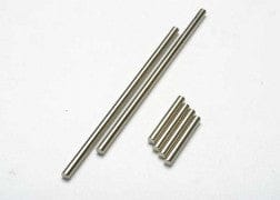 TRA5321 Suspension pin set (front or rear, hardened steel), 3x20mm (4), 3x40mm (2)