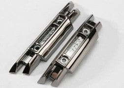 TRA5335X Bumpers, front and rear (black chrome)