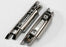 TRA5335X Bumpers, front and rear (black chrome)