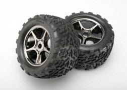 TRA5374X Tires & wheels, assembled, glued