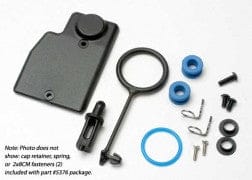 TRA5376 Rebuild kit, fuel tank (includes: mounting post, grommets (2), tank guard, mounting clips (2), cap o-ring, cap o-ring retainer, cap pull ring, spring, hardware)