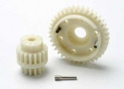 TRA5384 Gear set, 2-speed wide ratio (2nd speed gear 38T, 13T-18T input gears, hardware)