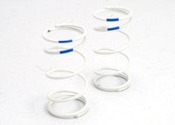 TRA5434 Spring, shock (white) (GTR) (rear) (1.6 rate blue) (1 pair)