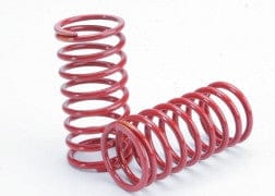 TRA5437 Spring, shock (red) (GTR) (3.2 rate orange) (std. front 90mm) (1 pair)