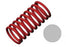 TRA5442 Spring, shock (red) (GTR) (4.9 rate silver) (std. front 120mm) (1 pair)