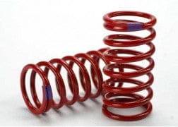 TRA5445 Spring, shock (red) (GTR) (6.4 rate purple) (1 pair)