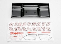 TRA5446 Wing, Revo (black)/ decal sheet