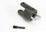 TRA5457 Yoke, brake (1)/ torque pins (2)/ 4x15mm screw pin