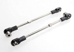 TRA5495  Linkage, front sway bar (Revo/Slayer) (3x70mm  turnbuckle) (2) (assembled with rod ends, hollow balls and ball stud)
