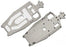 TRA5522X  Chassis, 7075-T6 aluminum (3mm) (titaniumanodized) (machined, lighter than stock)/ adhesive foam pad (1)