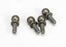 TRA5529X Ball studs, aluminum, hard-anodized, PTFE-coated (for inner camb