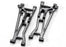 TRA5531G Suspension arms, front (left & right), Exo-Carbon finish (Jato)
