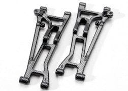 TRA5531G Suspension arms, front (left & right), Exo-Carbon finish (Jato)