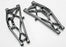TRA5533G Suspension arms, rear (left & right), Exo-Carbon finish (Jato).