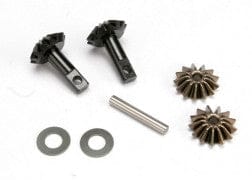 TRA5582 Gear set, differential (output gears (2)/ spider gears (2)/ spider gear shaft)