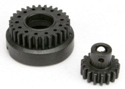 TRA5585 Gear set, two-speed (2nd speed gear, 29T/ input gear, 17T steel)