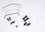TRA5589X Sway bar kit (front and rear) (includes sway bars and linkage)