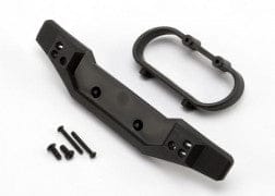 TRA5636 Bumper, rear/ bumper mount, rear/ 4x10mm BCS (2)/ 3x25mm BCS (2)