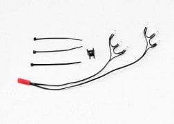 TRA5688 LED lights, rear harness (6 red lights), Summit (1)/ wire clip (1)