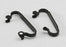 TRA5923 Nerf bars, chassis (black)