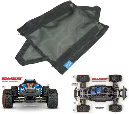 BBMAXXSHROUD MAXX V2 Dirt Dust Resist Cover for Traxxas 1/10 V2 Newest Maxx Wide MAXX - Resist Rocks Mud Sands Snow Leaves