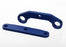 TRA6423 Bulkhead tie bars, front & rear, aluminum (blue-anodized)
