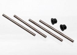 TRA6441 Suspension pins, font & rear (4)/ tie bar bushings