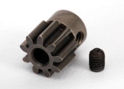 TRA6745 Gear, 9-T pinion (32-p) (mach. steel)/ set screw