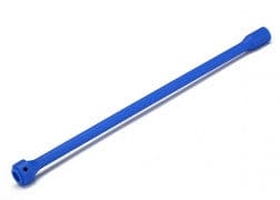 TRA6756 Driveshaft, center, plastic (blue)/ screw pin