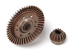 TRA6779 Ring gear, differential/ pinion gear, differential (12/47 ratio) (rear)
