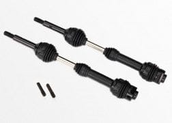 TRA6852R Driveshafts, rear, steel-spline constant-velocity