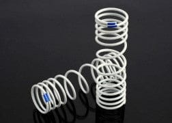 TRA6868 Springs, rear (progressive, +20% rate, blue) (2)