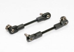TRA6897 Linkage, rear sway bar (2) (assembled with rod ends, hollow balls and ball studs)