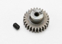 TRA7040 48 Pitch Pinion Gear, 26T with Setscrew: 1/16