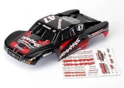 TRA7085 Body, Mike Jenkins #47, 1/16 Slash (painted, decals applied)