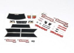 TRA7213 Decal sheets, 1/16th Summit VXL
