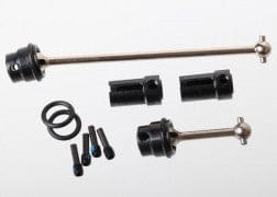 TRA7250R Driveshafts, center (steel constant-velocity) front (1), rear (1)(fully assembled)