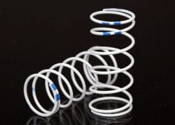 TRA7448 Spring, shock, white (GTR long) (0.892 rate blue) (1 pair)