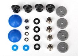 TRA7463 Rebuild kit, GTR long/xx-long shocks (x-rings, bladders, pistons, piston nuts, shock rod ends, hollow balls) (renews 2 shocks)