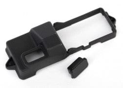 TRA7524 Box, receiver/ ESC mount/ rubber plug/adhesive foam tape (2)
