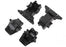 TRA7530 Bulkhead, front & rear/ differential housing, front & rear