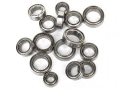 TRA7541X Bearings: 4x8mm (2), 6x10mm (8), 8x12mm (5)
